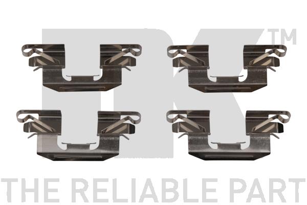 NK 79321720 - Ремкомплект тормозных колодок