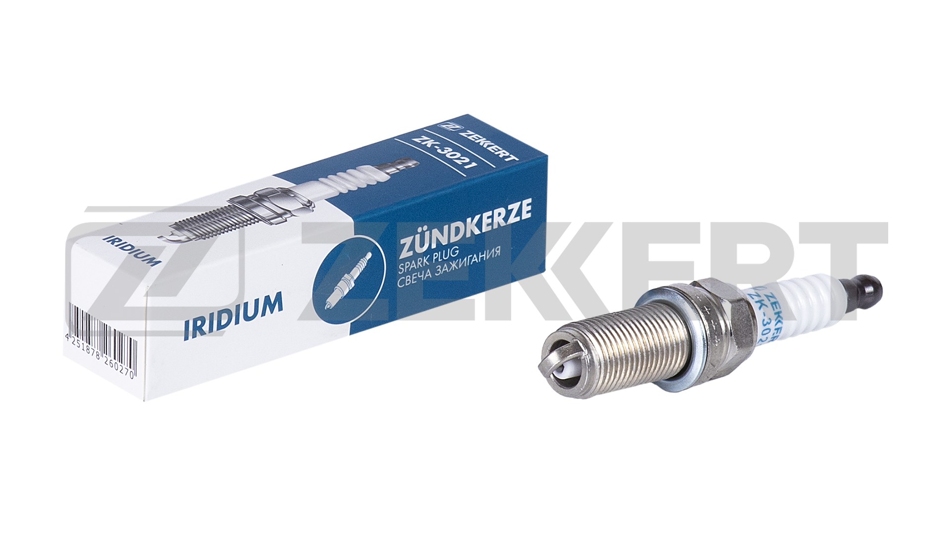 ZEKKERT ZK-3021 - Свечи зажигания