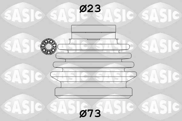 SASIC 9004631 - Пыльник ШРУСа