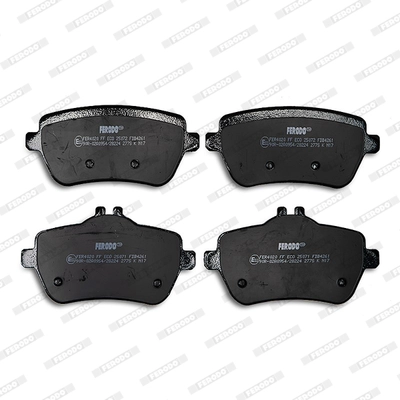 FERODO FDB4261 - Комплект тормозных колодок, дисковый тормоз FUSE+ Technology