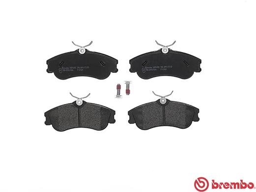 BREMBO P 61 069 - Комплект тормозных колодок, дисковый тормоз PRIME LINE