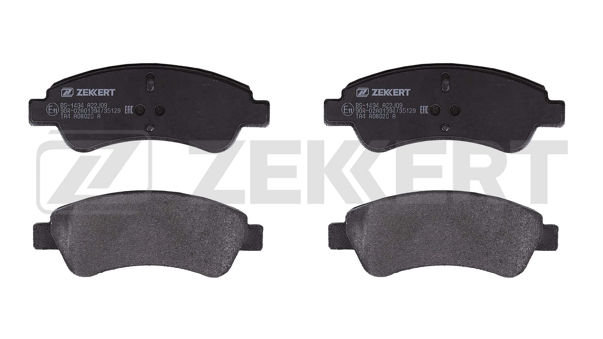 ZEKKERT BS-1434 - Тормозные колодки 