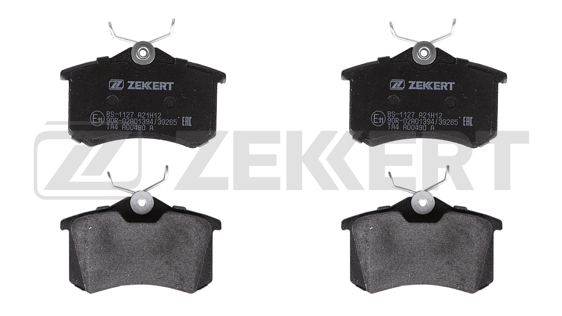 ZEKKERT BS-1127 - Тормозные колодки 