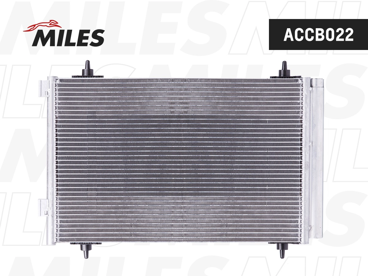 MILES ACCB022 - Радиатор кондиционера