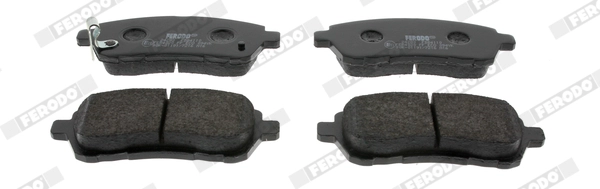FERODO FDB4110 - Комплект тормозных колодок, дисковый тормоз PREMIER ECO FRICTION