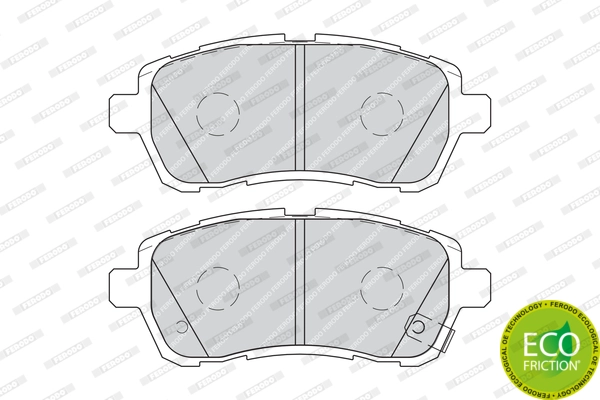 FERODO FDB4110 - Комплект тормозных колодок, дисковый тормоз PREMIER ECO FRICTION