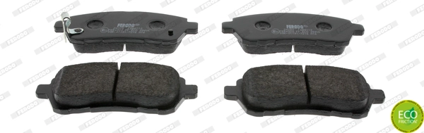 FERODO FDB4110 - Комплект тормозных колодок, дисковый тормоз PREMIER ECO FRICTION