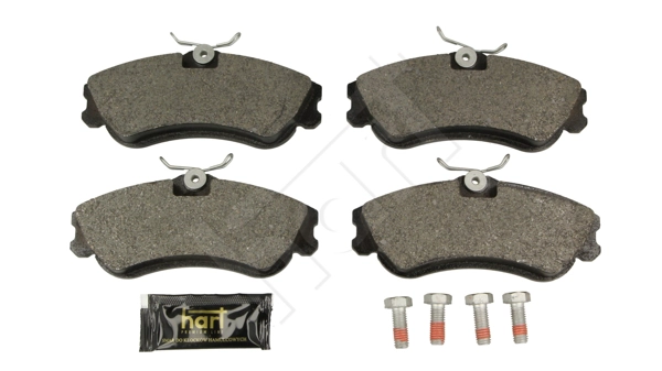 HART 248 859 - Комплект тормозных колодок, дисковый тормоз PREMIUM LINE