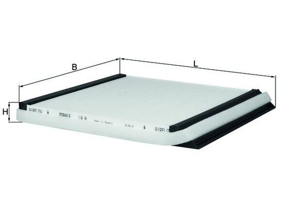 MAHLE LA 8 - Салонный фильтр