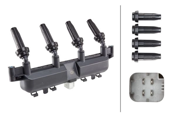 HELLA 5DA 193 175-441 - Катушка зажигания