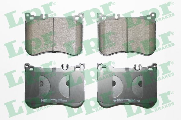 LPR 05P1968 - Тормозные колодки 