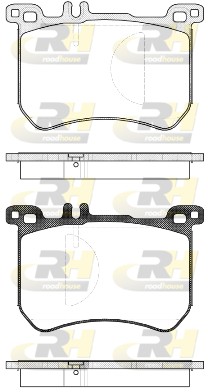 ROADHOUSE 21533.00 - Тормозные колодки 