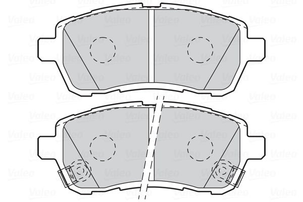 Комплект тормозных колодок, дисковый тормоз FIRST