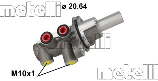 METELLI 05-1148 - Главный тормозной цилиндр