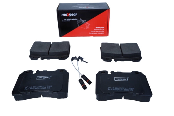 MAXGEAR 19-0456 - Тормозные колодки 