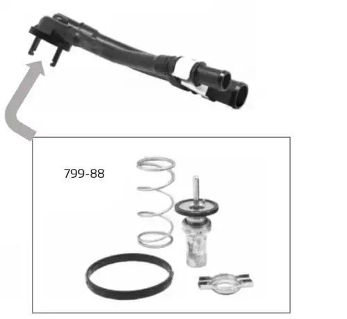 MOTORAD 79988k - Термостат