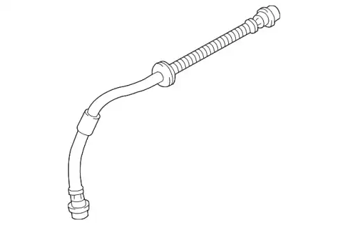 VAG 7p6611701 - шланг тормозной передний