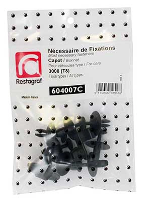 Комплект клипс кузова