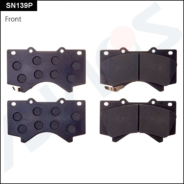 ADVICS SN139P - Тормозные колодки 