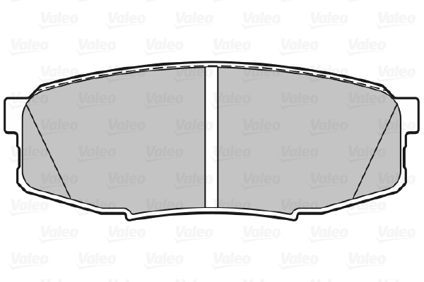 VALEO 301340 - Комплект тормозных колодок, дисковый тормоз FIRST