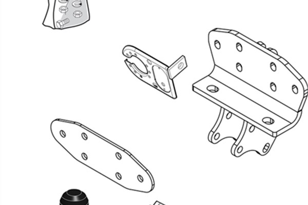 BRINK 424700 - Прицепное устройство BMAR