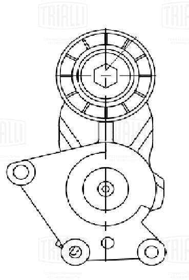 Натяжитель ремня генератора