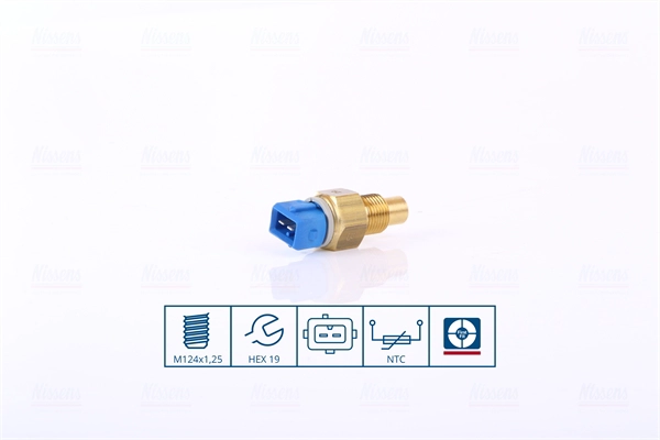 NISSENS 207049 - Датчик, температура охлаждающей жидкости ** FIRST FIT **