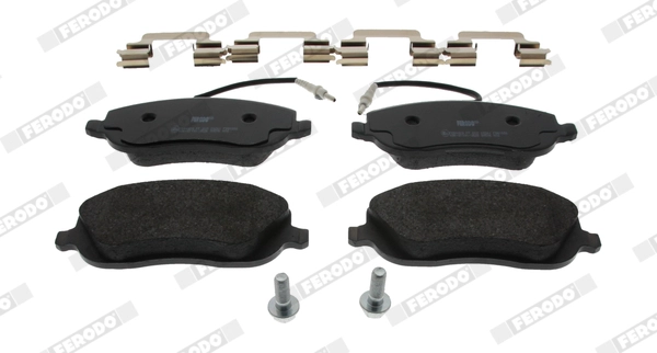 FERODO FDB1556 - Комплект тормозных колодок, дисковый тормоз PREMIER ECO FRICTION