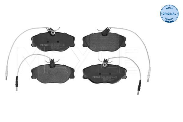 MEYLE 025 218 0119/W - Комплект тормозных колодок, дисковый тормоз MEYLE-ORIGINAL: True to OE.