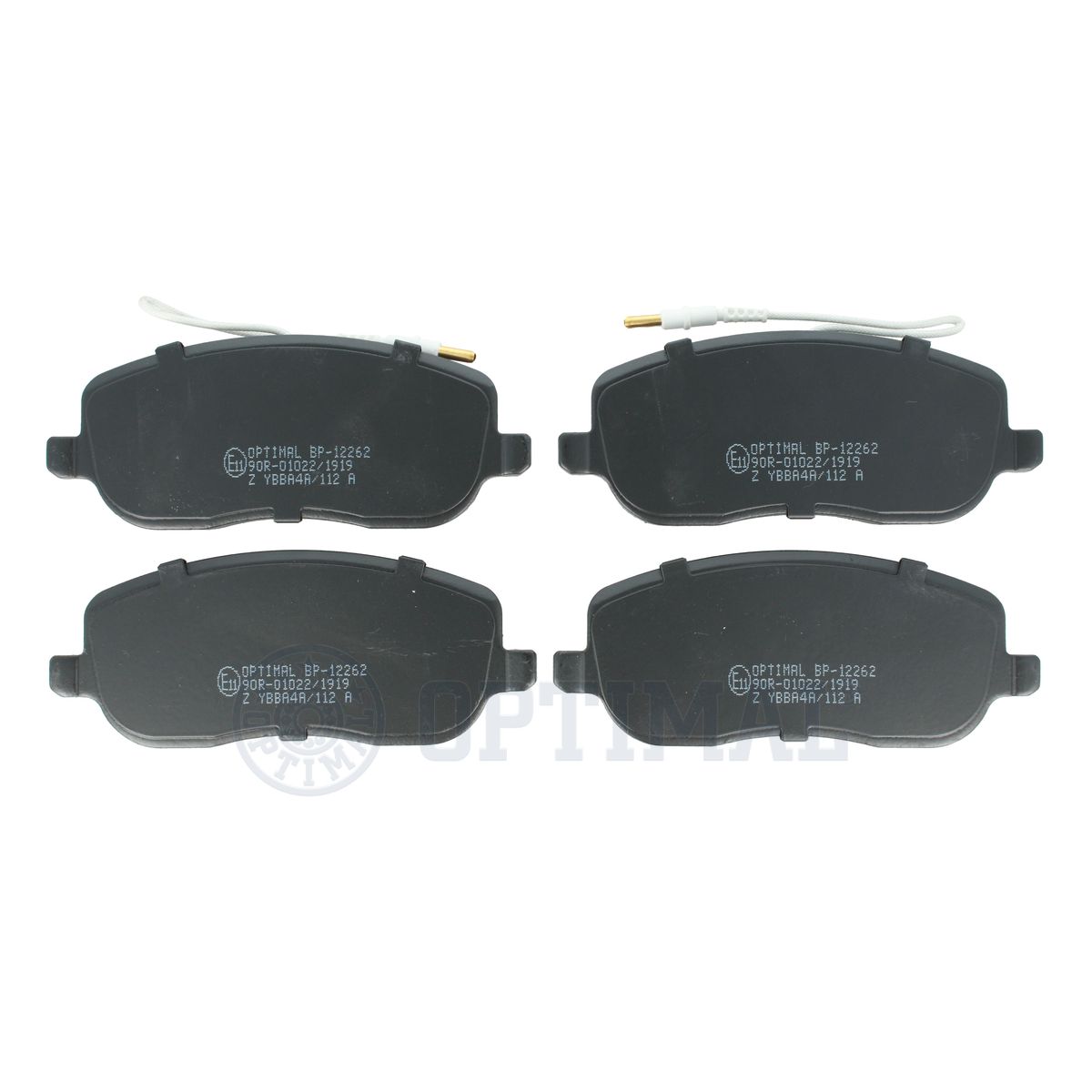 OPTIMAL BP-12262 - Тормозные колодки 