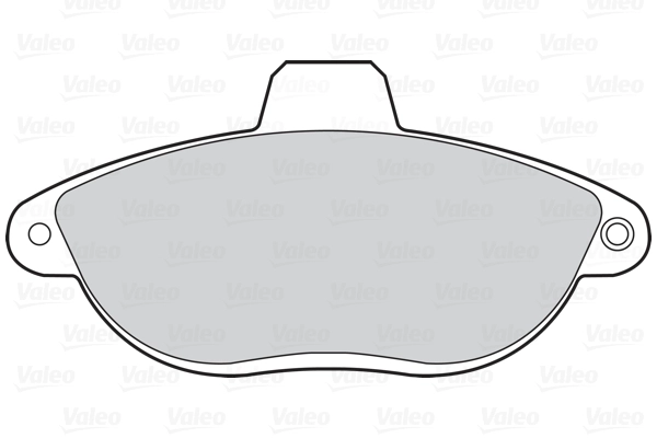 VALEO 302004 - Комплект тормозных колодок, дисковый тормоз FIRST