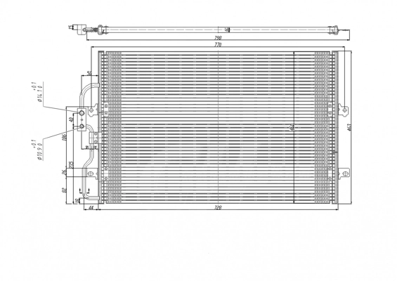 Радиатор кондиционера
