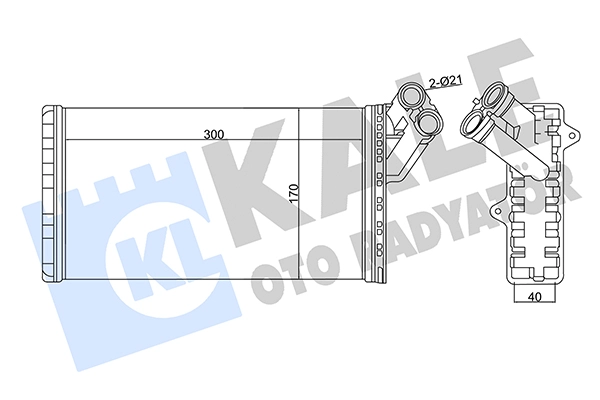 Радиатор печки
