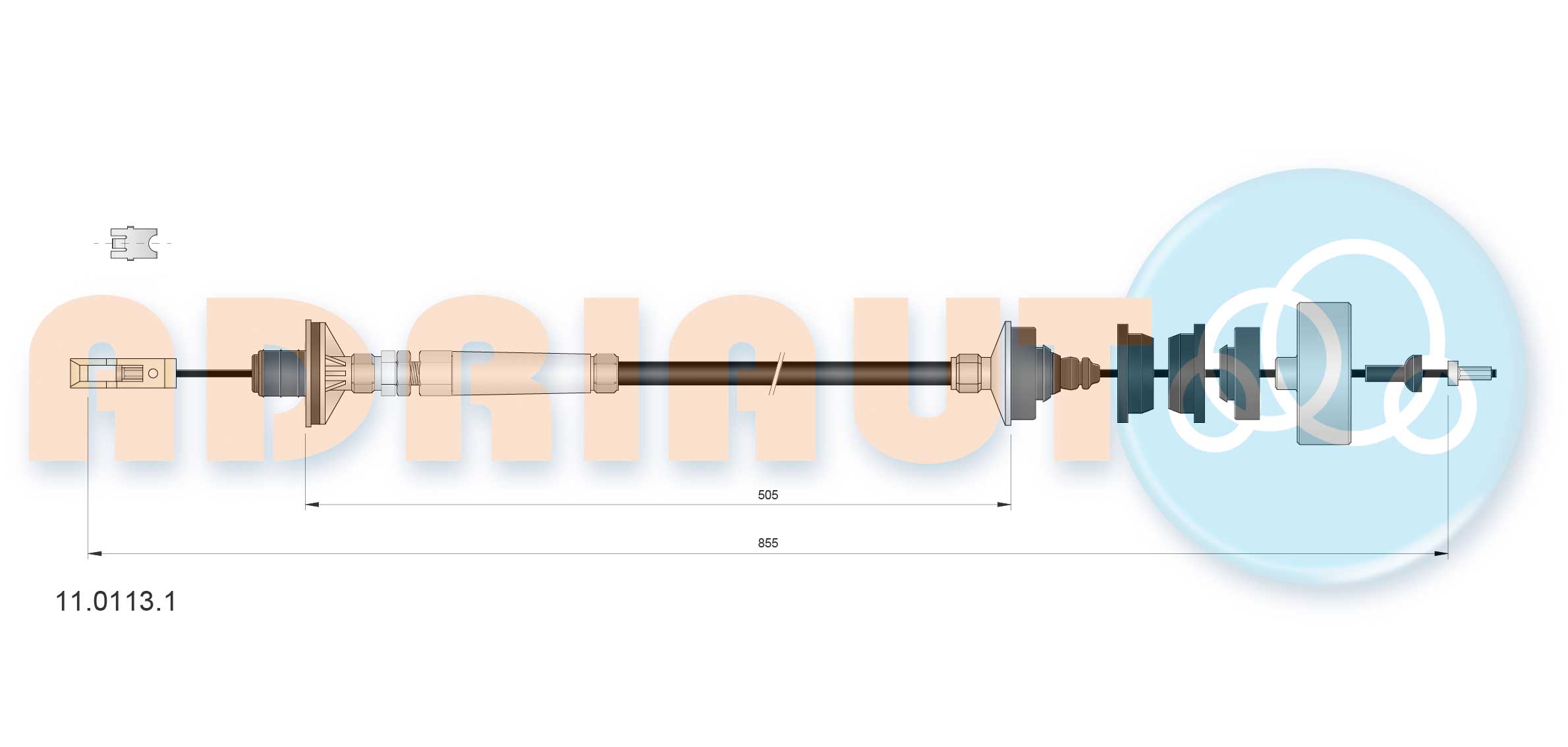 Трос сцепления