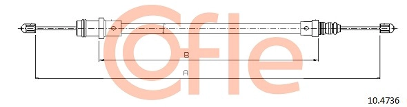 Трос ручника