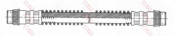 TRW PHA319 - Тормозные шланги