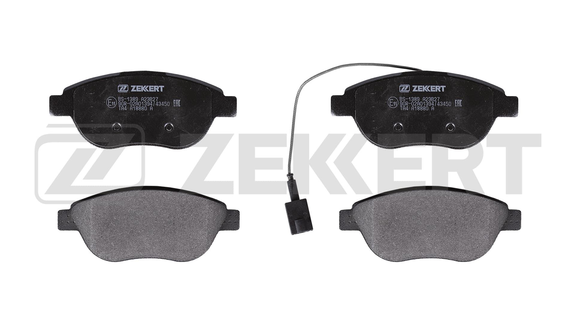 ZEKKERT BS-1389 - Тормозные колодки 