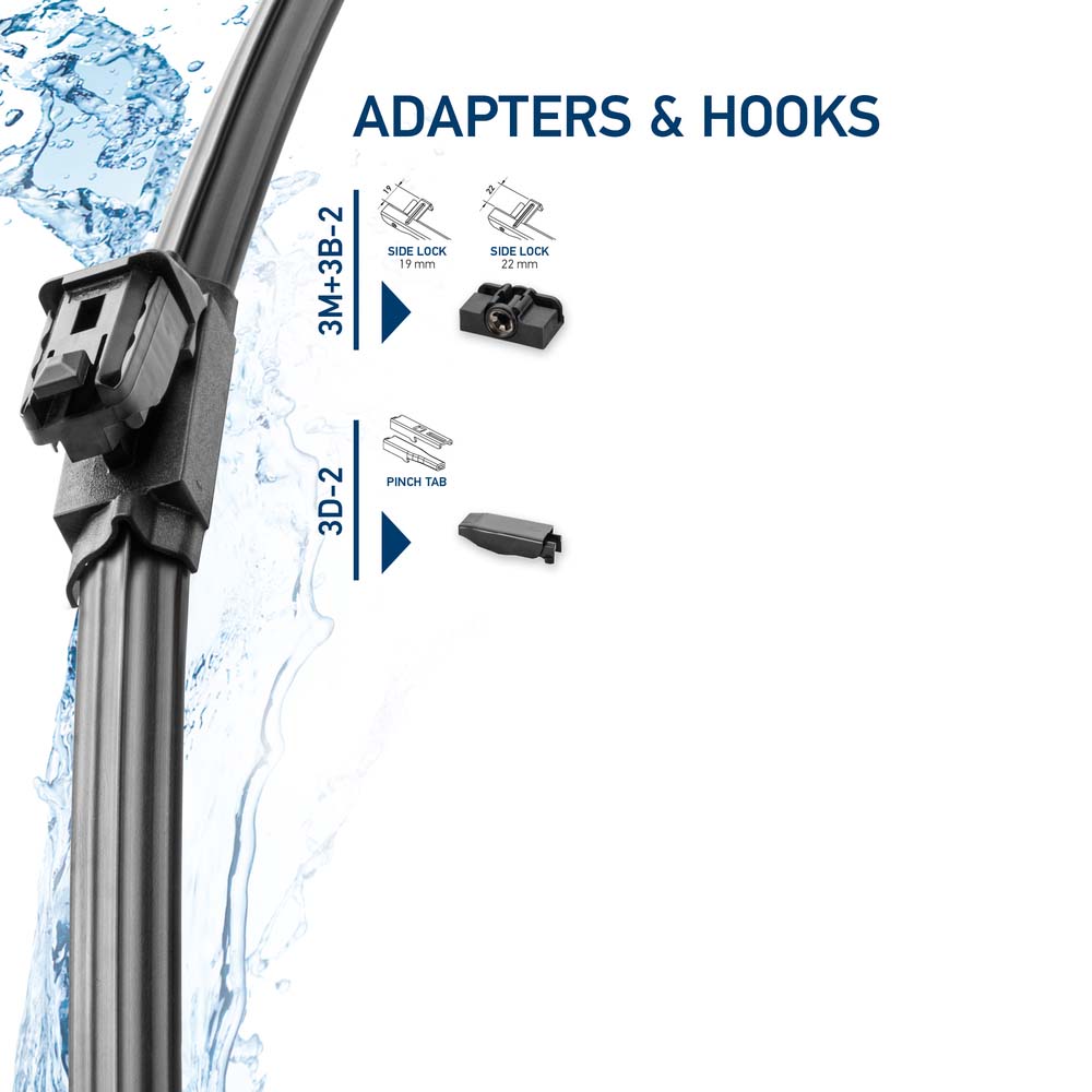 HELLA 9XW 358 164-031 - Щетка стеклоочистителя EasySets