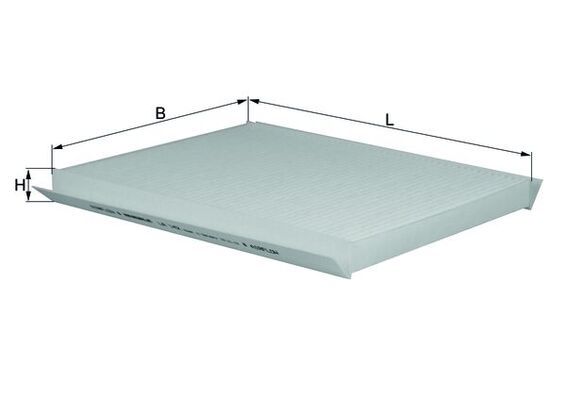 MAHLE LA 142 - Салонный фильтр