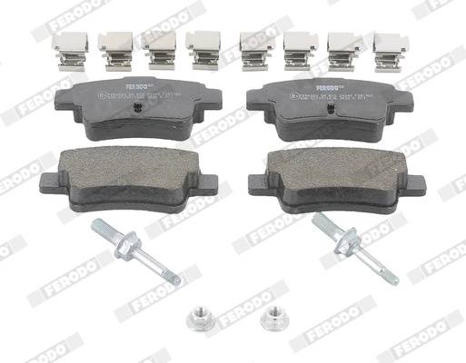 FERODO FDB1922 - Комплект тормозных колодок, дисковый тормоз PREMIER ECO FRICTION