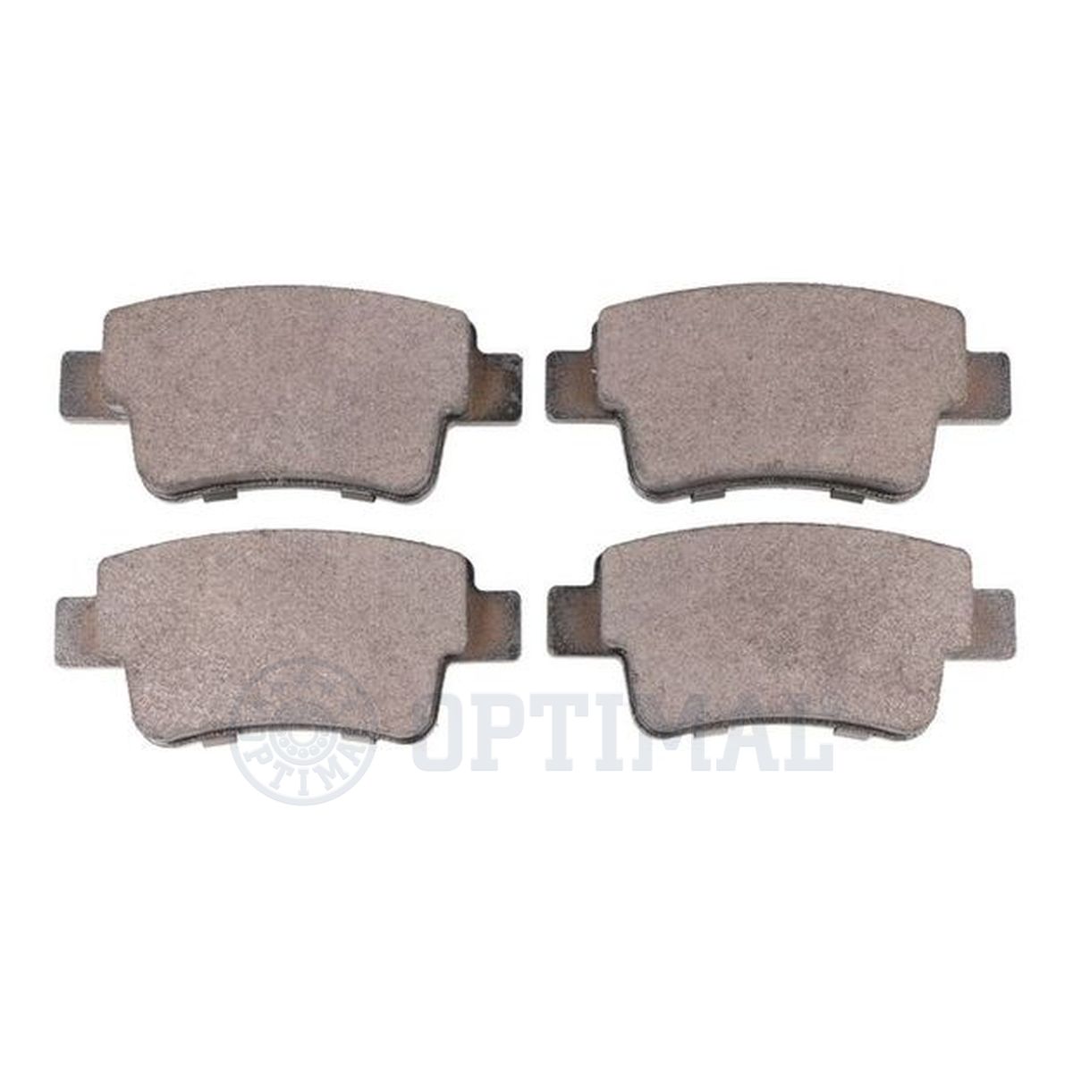 OPTIMAL 12431 - Тормозные колодки 