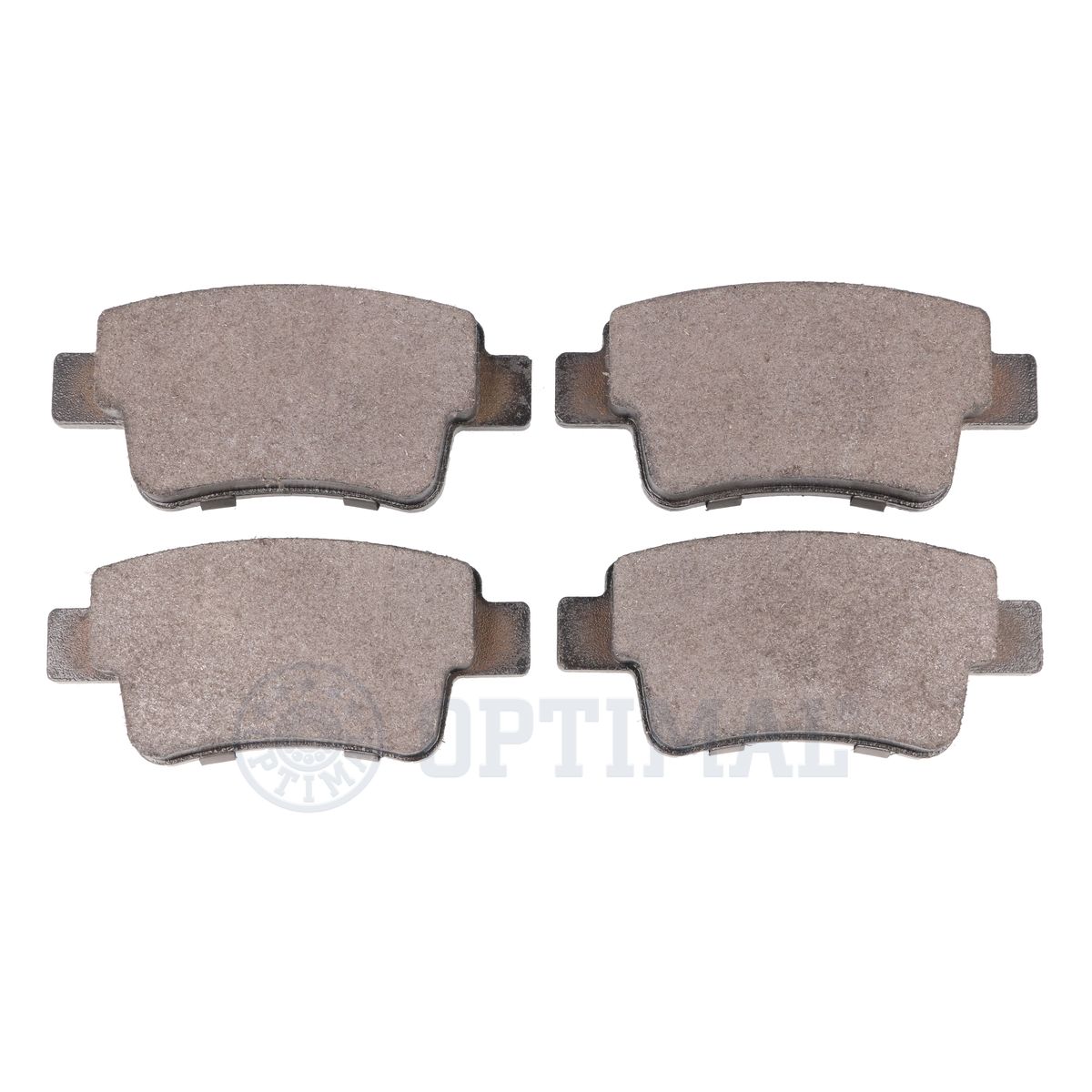 OPTIMAL BP-12431 - Тормозные колодки 
