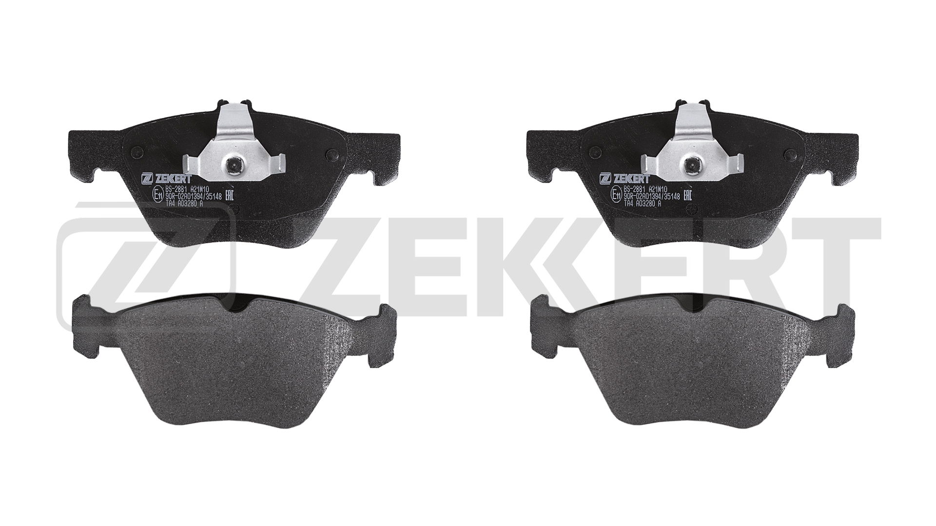 ZEKKERT BS-2881 - Тормозные колодки 