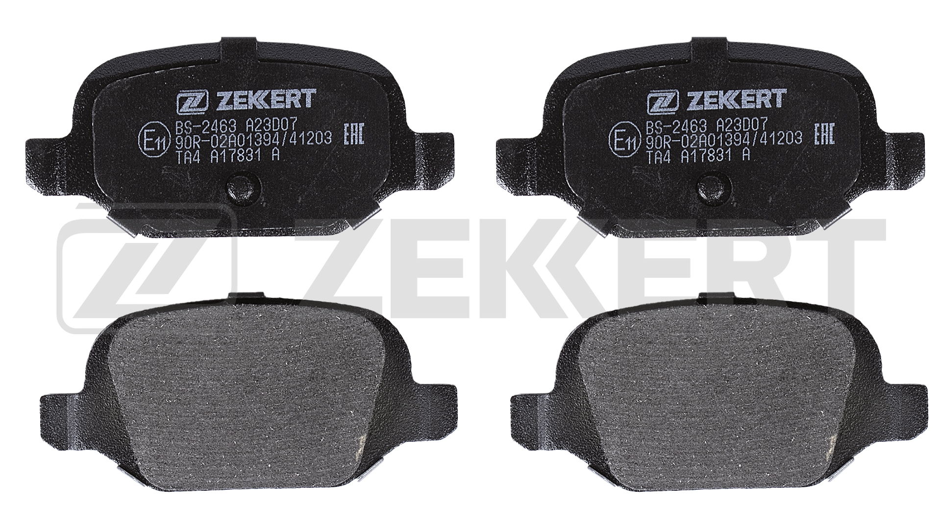 ZEKKERT BS-2463 - Тормозные колодки 