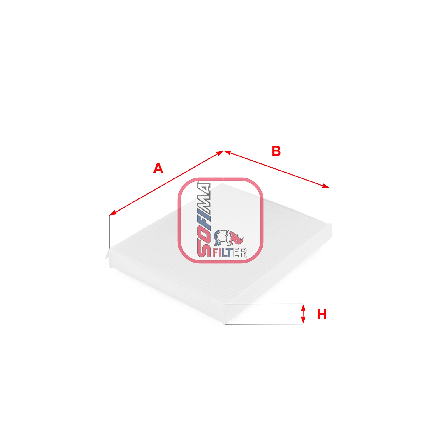 SOFIMA S 3043 C - Салонный фильтр