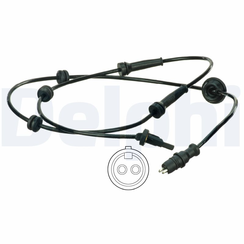 DELPHI SS20483 - Датчик АБС (ABS)