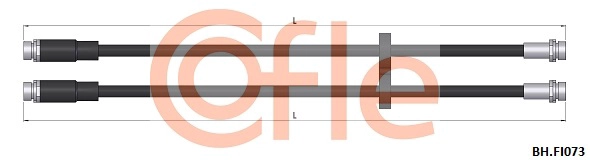 COFLE 92.BH.FI073 - Тормозные шланги