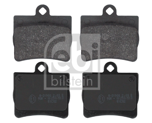 FEBI BILSTEIN 16152 - Тормозные колодки 