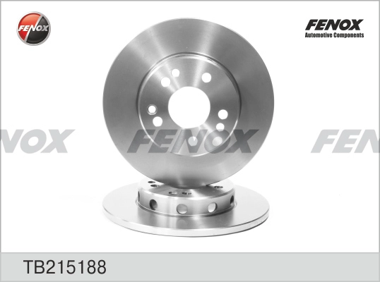 FENOX TB215188 - Тормозные диски
