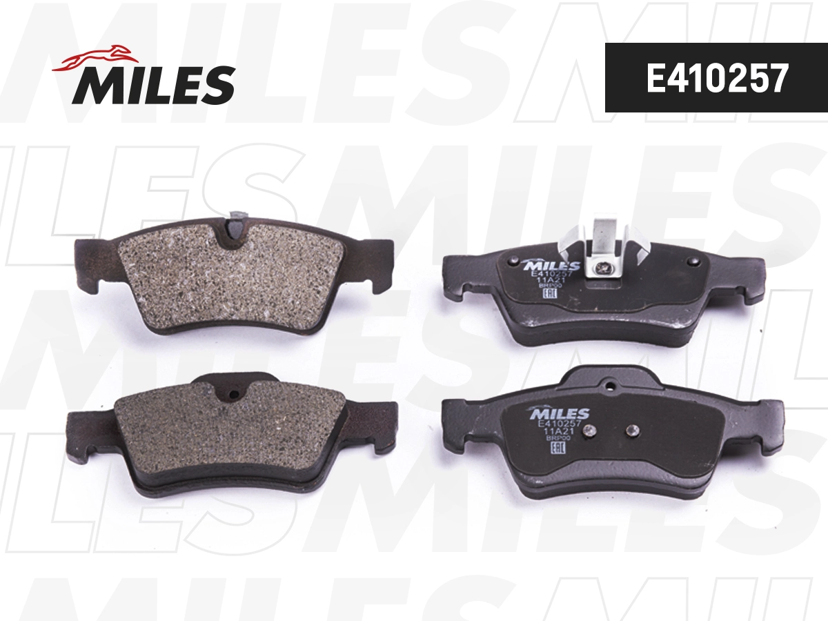MILES E410257 - Тормозные колодки 